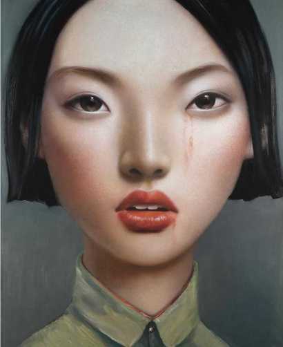 凌健 2006年作 社会主义姐妹160 by 130.5 cm